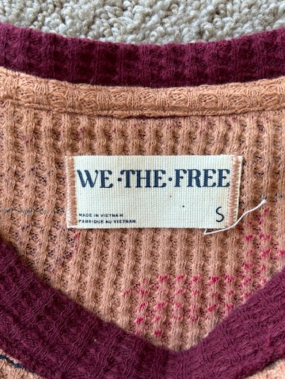 We The Free Women's Long Sleeve Shirt in Perfect Condition - Picture 2 of 2